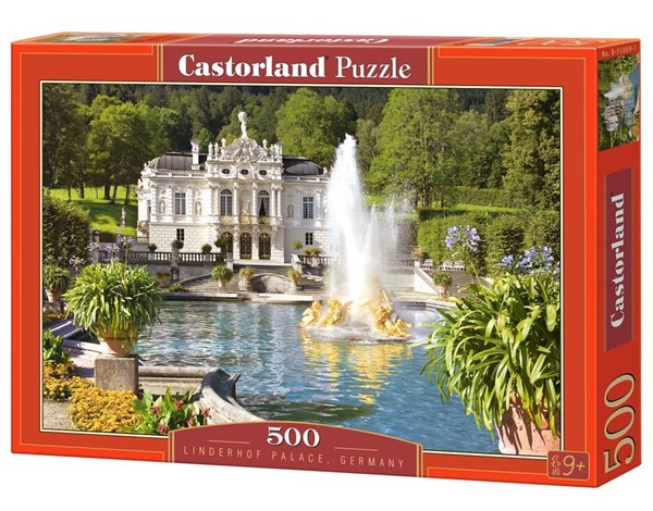 Castorland (B-51069) - "Linderhof Palace, Germany" - 500 piezas