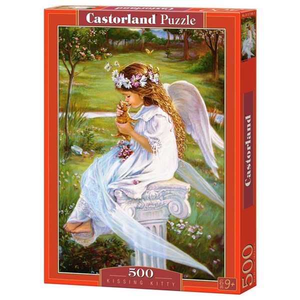 Castorland (B-51748) - "Kissing Kitty" - 500 piezas