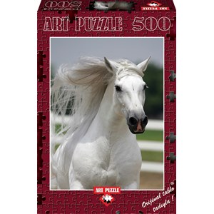 Art Puzzle (4188) - "White Horse" - 500 piezas