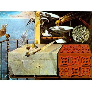Ravensburger (14019) - Salvador Dali: "Nature Mort Vivante" - 300 piezas