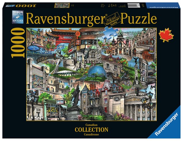 Ravensburger (19737) - "My Montreal" - 1000 piezas