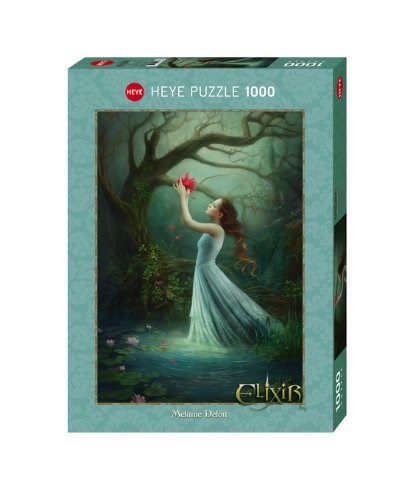 Heye (29523) - Melanie Delon: "Red Bloom" - 1000 piezas