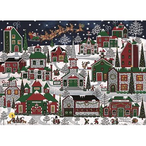Ravensburger (19444) - "Americana Christmas" - 1000 piezas