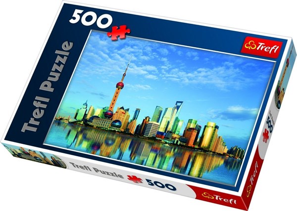 Trefl (37163) - "Shanghai, China" - 500 piezas