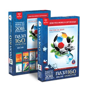 Origami (03841) - "Rostov-on-Don, official poster, FIFA World Cup 2018" - 160 piezas