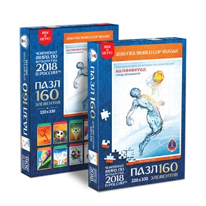 Origami (03839) - "Kaliningrad, official poster, FIFA World Cup 2018" - 160 piezas