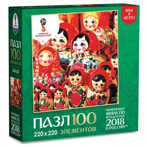 Origami (03804) - "Matryoshka family" - 100 piezas