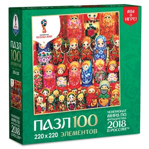 Origami (03806) - "Matryoshka wooden dolls" - 100 piezas