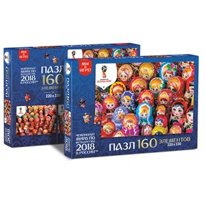 Origami (03830) - "Colorful Matryoshka Dolls" - 160 piezas