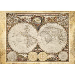 Schmidt Spiele (58178) - "Historical World Map" - 2000 piezas
