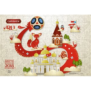 Origami (03816) - "Saransk, Host city, FIFA World Cup 2018" - 160 piezas