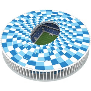 IQ 3D Puzzle (16554) - "Stadium Nizhny Novgorod" - 190 piezas
