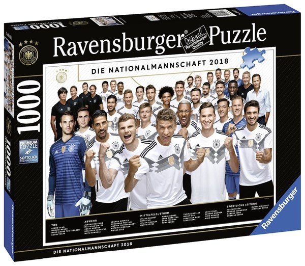Ravensburger (19856) - "FIFA World Cup 2018 - Germany Team" - 1000 piezas