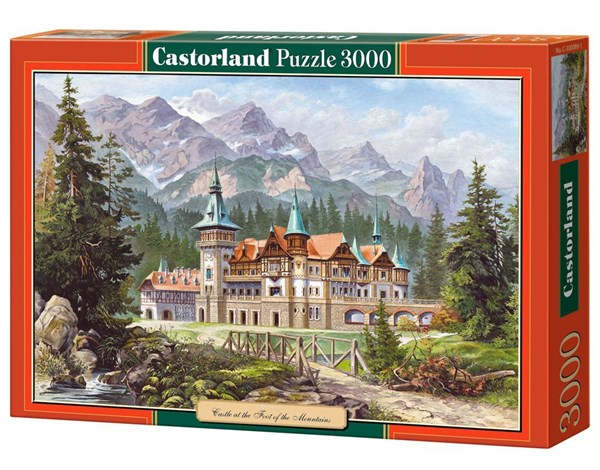 Castorland (C-300099) - "Castle at The Foot of The Mountains" - 3000 piezas