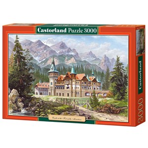 Castorland (C-300099) - "Castle at The Foot of The Mountains" - 3000 piezas