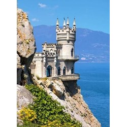 Castorland (C-150717) - "Swallow's Nest, Crimea" - 1500 piezas