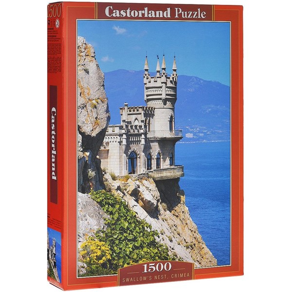 Castorland (C-150717) - "Swallow's Nest, Crimea" - 1500 piezas