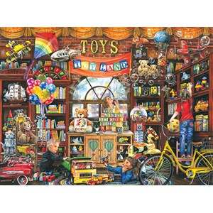 SunsOut (28792) - Tom Wood: "Toyland" - 1000 piezas