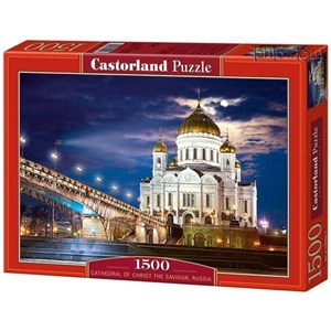 Castorland (C-150533) - "Cathedral of Christ the Saviour, Russia" - 1500 piezas