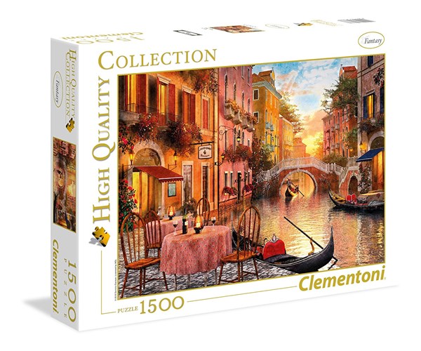 Clementoni (31668) - "Venecia" - 1500 piezas