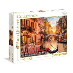 Clementoni (31668) - "Venecia" - 1500 piezas