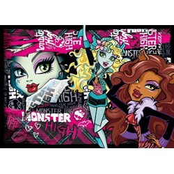 Clementoni (30385) - "Beast Monster High Friends 4ever" - 500 piezas