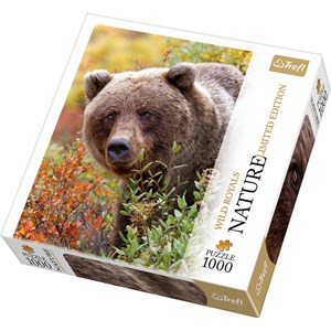 Trefl (10518) - "Grizzly, Alaska, USA" - 1000 piezas