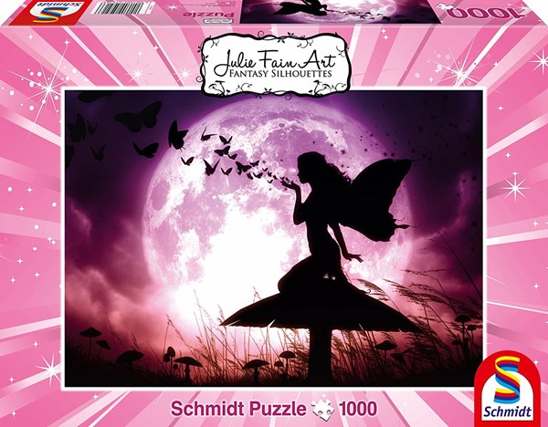Schmidt Spiele (59516) - Julie Fain: "Butterfly Lass" - 1000 piezas