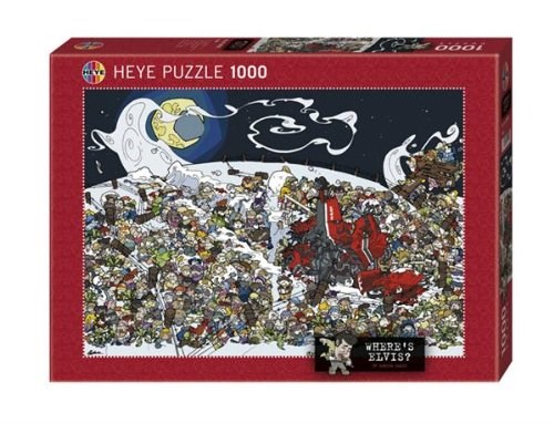 Heye (29420) - Daniel Lalic: "Where's Elvis?" - 1000 piezas