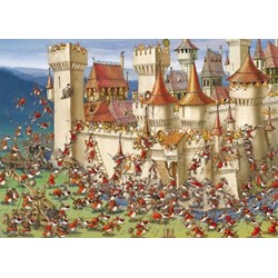 Heye (29633) - François Ruyer: "Bunnies vs. Wolves" - 1000 piezas