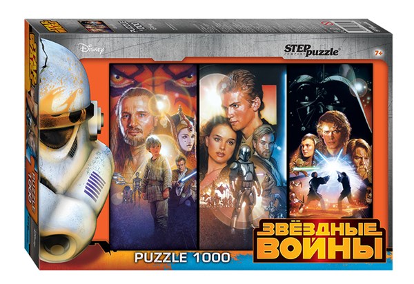 Step Puzzle (79607) - "Star Wars" - 1000 piezas