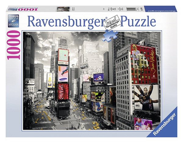 Ravensburger (19470) - "New York Times Square" - 1000 piezas