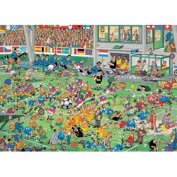 Jumbo (19004) - Jan van Haasteren: "Football 3 in 1" - 500 750 1000 piezas