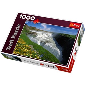 Trefl (10314) - "Golden Falls, Iceland" - 1000 piezas