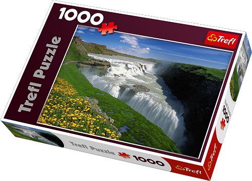 Trefl (10314) - "Golden Falls, Iceland" - 1000 piezas