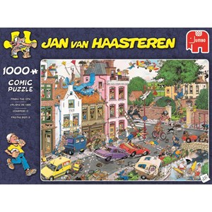 Jumbo (19069) - Jan van Haasteren: "Friday the 13th" - 1000 piezas