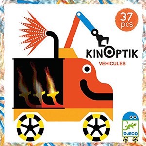 Djeco (05601) - "Kinoptik Vehicles" - 37 piezas