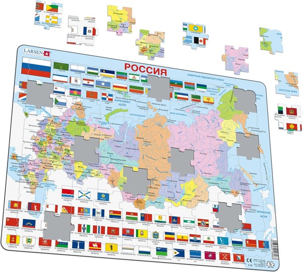 Larsen (K55-RU) - "Russia Political - RU" - 70 piezas