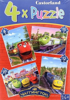 Castorland (B-PU04132) - "Chuggington" - 8 12 15 20 piezas