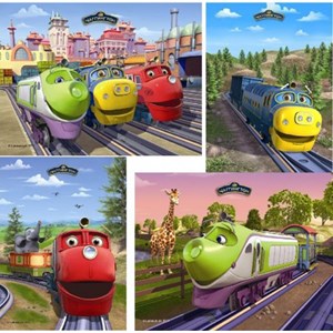 Castorland (B-PU04132) - "Chuggington" - 8 12 15 20 piezas
