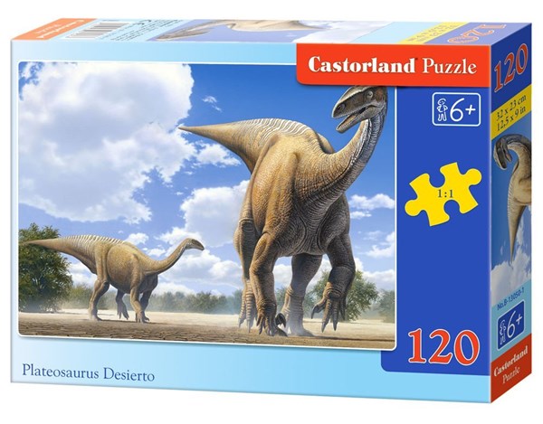 Castorland (B-13050) - "Dinosaurs" - 120 piezas