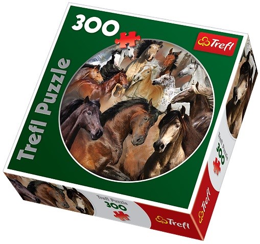 Trefl (39043) - "Horses" - 300 piezas