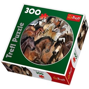 Trefl (39043) - "Horses" - 300 piezas