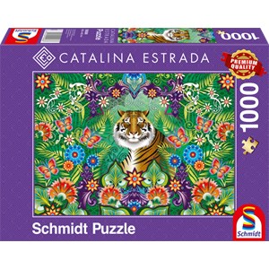 Schmidt Spiele (59588) - Catalina Estrada: "Bengal Tiger" - 1000 piezas