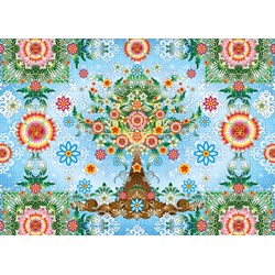 Schmidt Spiele (59589) - Catalina Estrada: "Colorful Tree" - 1000 piezas