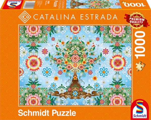 Schmidt Spiele (59589) - Catalina Estrada: "Colorful Tree" - 1000 piezas