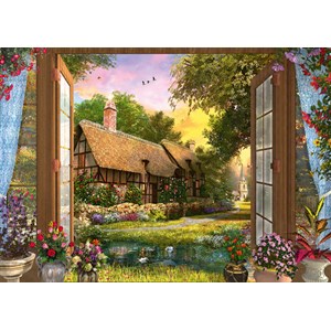 Schmidt Spiele (59591) - Dominic Davison: "View of the Cottage" - 1000 piezas
