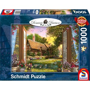 Schmidt Spiele (59591) - Dominic Davison: "View of the Cottage" - 1000 piezas