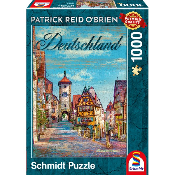 Schmidt Spiele (59582) - Patrick Reid O’Brien: "Germany" - 1000 piezas