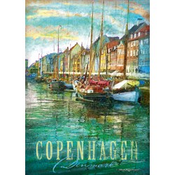 Schmidt Spiele (59583) - Patrick Reid O’Brien: "Copenhagen" - 1000 piezas